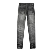 Todroki Grey Ember grey slim denim – back