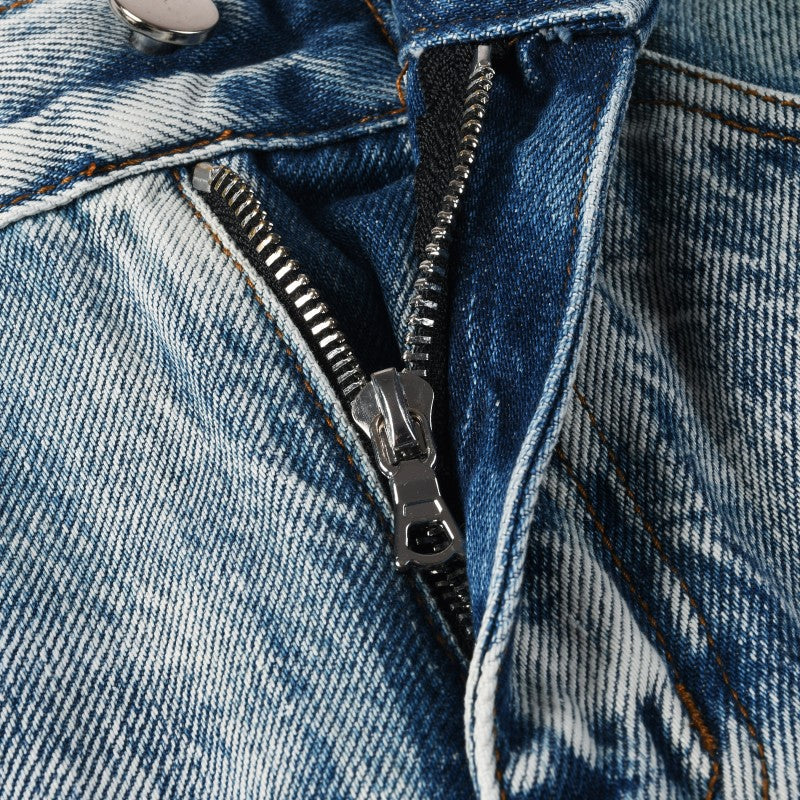 Todroki Pale Static – zip and fly detail