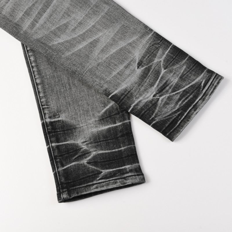 Todroki Grey Ember – coated hem detail